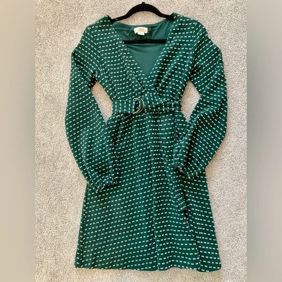 Maeve | Dresses | Green Long Sleeve Knit Maeve Dress From Anthropologie |  Poshmark